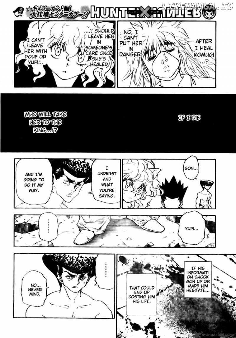 Hunter x Hunter, Chapter 295 image 16